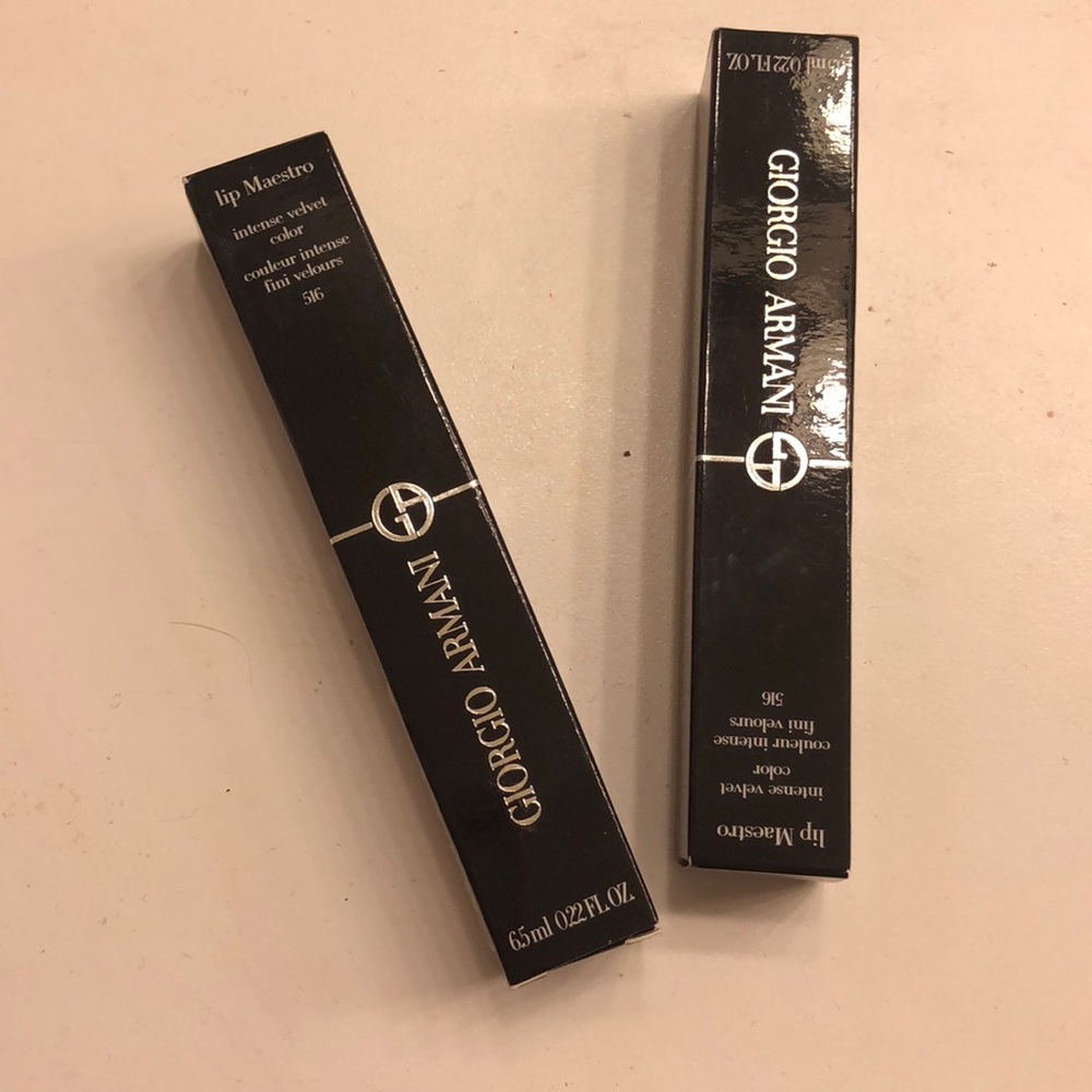 Giorgio Armani lip maestro 516